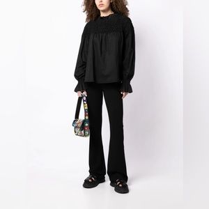 Merlette Majorelle Hand Smocked Blouse - Size Large